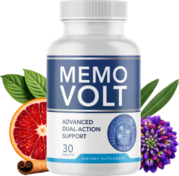 MemoVolt bottle, 30 tablets, dietary supplement