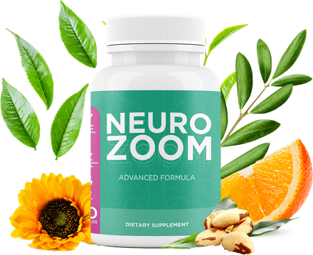 NeuroZoom bottle, advanced formula, dietary supplement